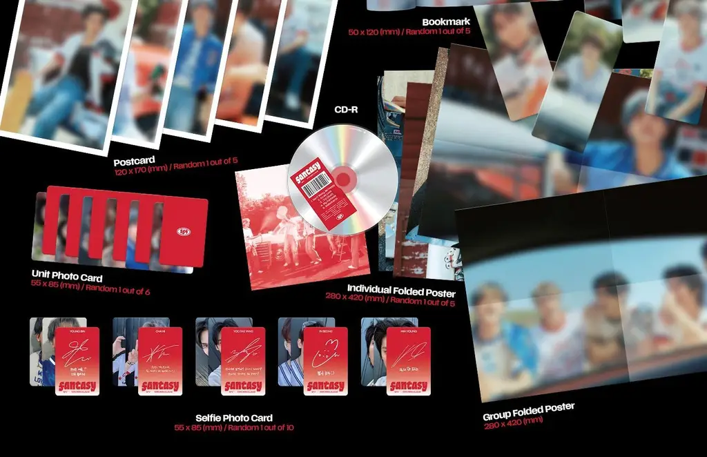 [후즈팬 스토어] SF9 - 미니 14집/FANTASY(CD) (SUN ver. / BURN ver.) 상세페이지 6